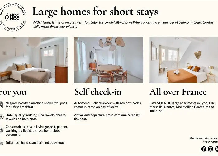 Nocnoc - Le Joyau, Cosy T3 Dans Centre